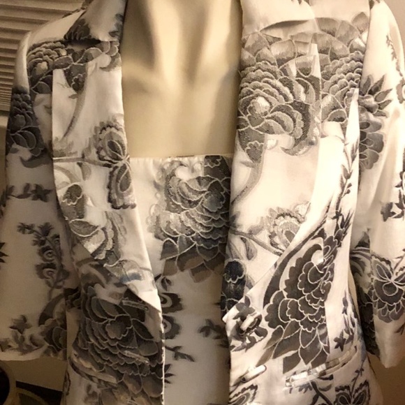 Jacquard Bustier and Blazer by WHBM - Picture 1 of 5